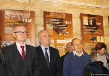 В Баку открылась экспозиция, посвященная спасению евреев от нацистских лагерей смерти (ФОТО)