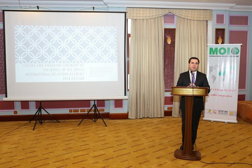 В Баку прошла церемония закрытия программы «ОИС Модель – 2018» (ФОТО)