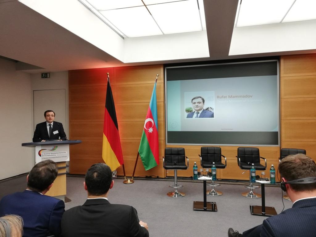 1-ci Almaniya-Azərbaycan Biznes Dialoqu keçirilib (FOTO)