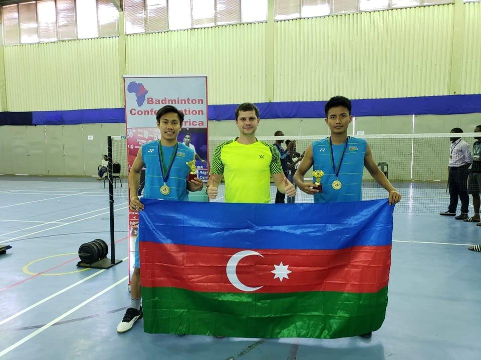 Badmintonçularımız beynəlxalq turnirdə birinci yerə çıxıblar (FOTO)