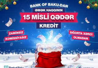 Bank of Baku-dan Yeni il kampaniyası