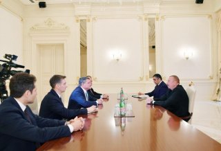 President Ilham Aliyev receives CISCO delegation