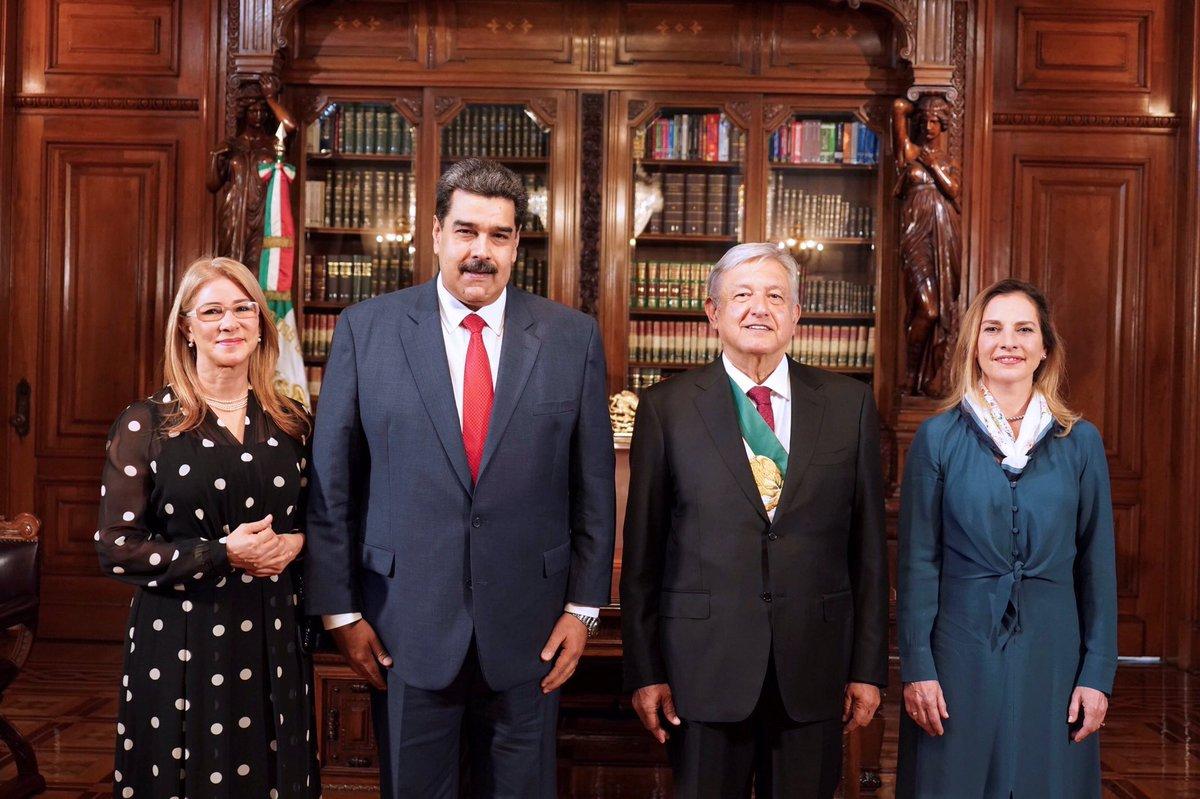 Новый президент Мексики провел встречу с Мадуро