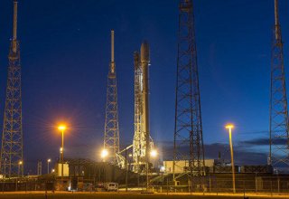 "SpaceX" şirkəti "Starlink" peykləri ilə raket buraxılışını həyata keçirib