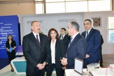 President Aliyev, First Lady Mehriban Aliyeva viewed Bakutel 2018 exhibition (PHOTO)