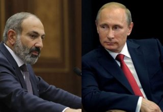 Путин и Пашинян обсудили Карабах