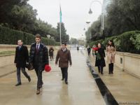 Потомки брата Узеира Гаджибейли из Франции почтили память азербайджанских шехидов (ФОТО)