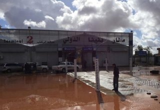 Airport flooded in Libya's Benghazi after heavy rain