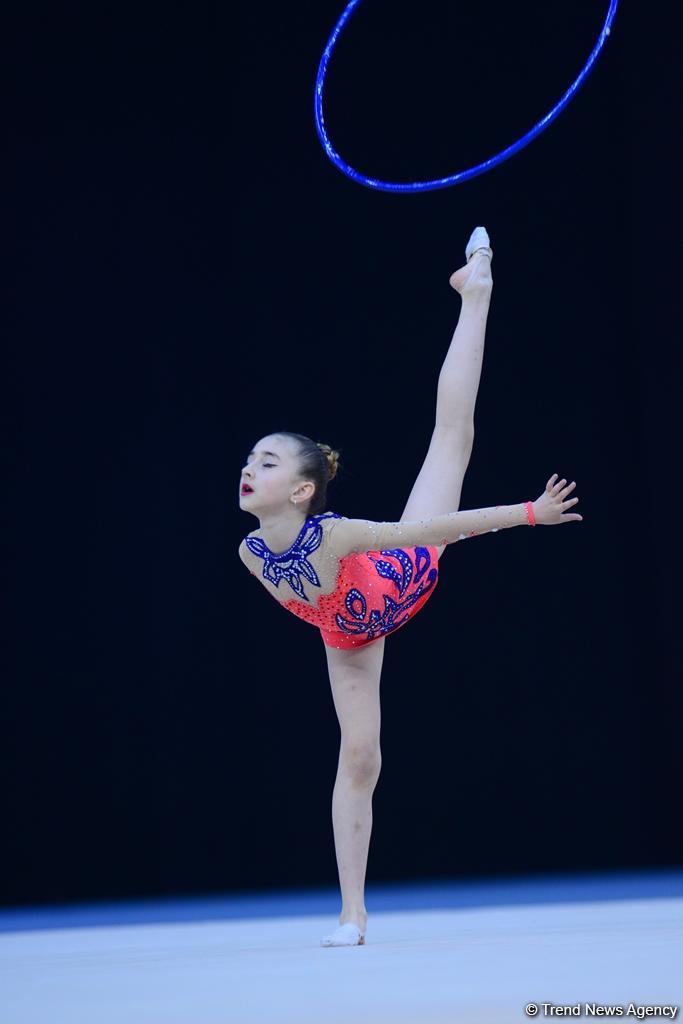 Milli Gimnastika Arenasında bədii gimnastika üzrə 25-ci Azərbaycan Birinciliyi start götürüb (FOTO)
