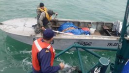Азербайджанские пограничники спасли рыбаков (ФОТО)
