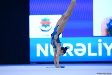 Milli Gimnastika Arenasında bədii gimnastika üzrə 25-ci Azərbaycan Birinciliyinin ikinci günü (FOTO)