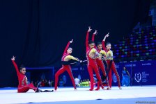Second day of 25th Azerbaijan Championship in Rhythmic Gymnastics kicks off (PHOTO)