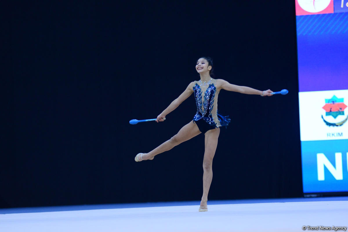 Milli Gimnastika Arenasında bədii gimnastika üzrə 25-ci Azərbaycan Birinciliyinin ikinci günü (FOTO)
