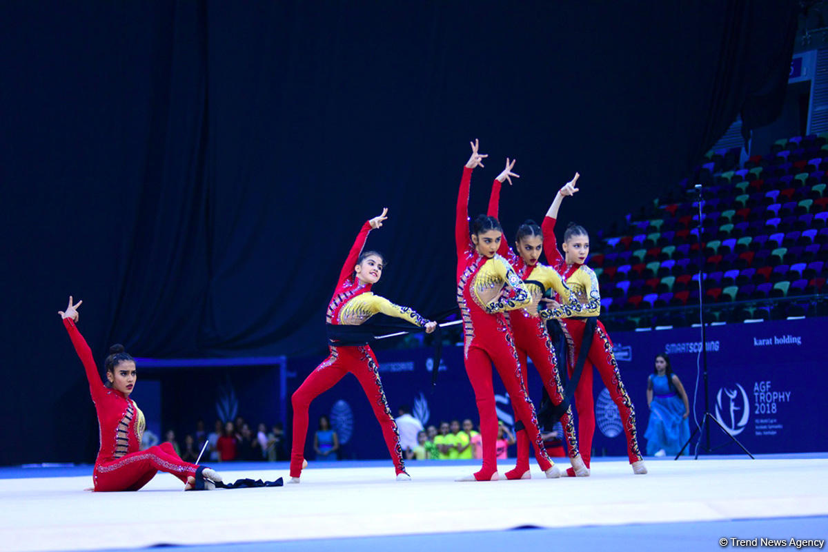 Second day of 25th Azerbaijan Championship in Rhythmic Gymnastics kicks off (PHOTO)