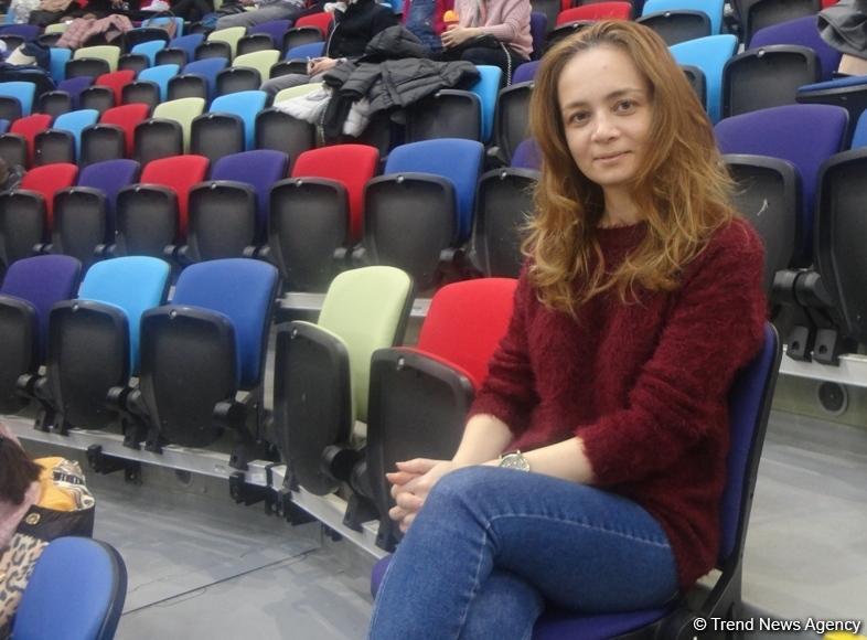 В Азербайджане вырос интерес к художественной гимнастике – зрительница