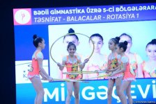 Bakıda bədii gimnastika üzrə beşinci Regionlararası Kubok başlayıb (FOTO)