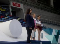 В Баку прошла церемония награждения победителей и призеров пятого Межрегионального кубка по художественной гимнастике (ФОТО)