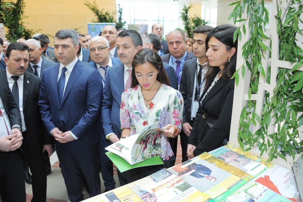 Vice-president of Heydar Aliyev Foundation Leyla Aliyeva attends AgTech & Green Energy International Forum (PHOTO)