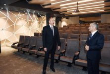 Президент Ильхам Алиев принял участие в открытии Центра молодежи в Баку (ФОТО)
