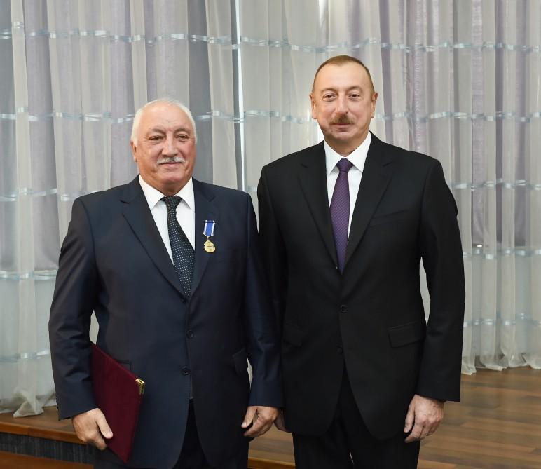 Azerbaijani president attends ceremony dedicated to 2018 sporting results (PHOTO)