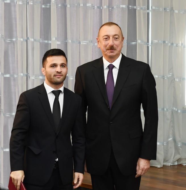 Президент Ильхам Алиев: 2018 год был очень успешным для Азербайджана, страна достигла больших успехов в том числе в области спорта (ФОТО)