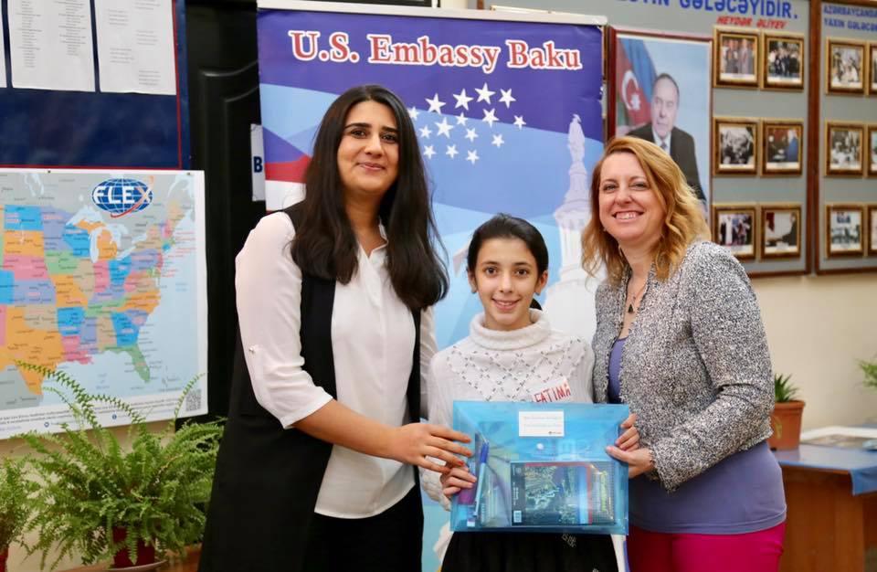 US Embassy & American Councils for International Education launch English Language Program at IDP School in Azerbaijan's Sumgayit