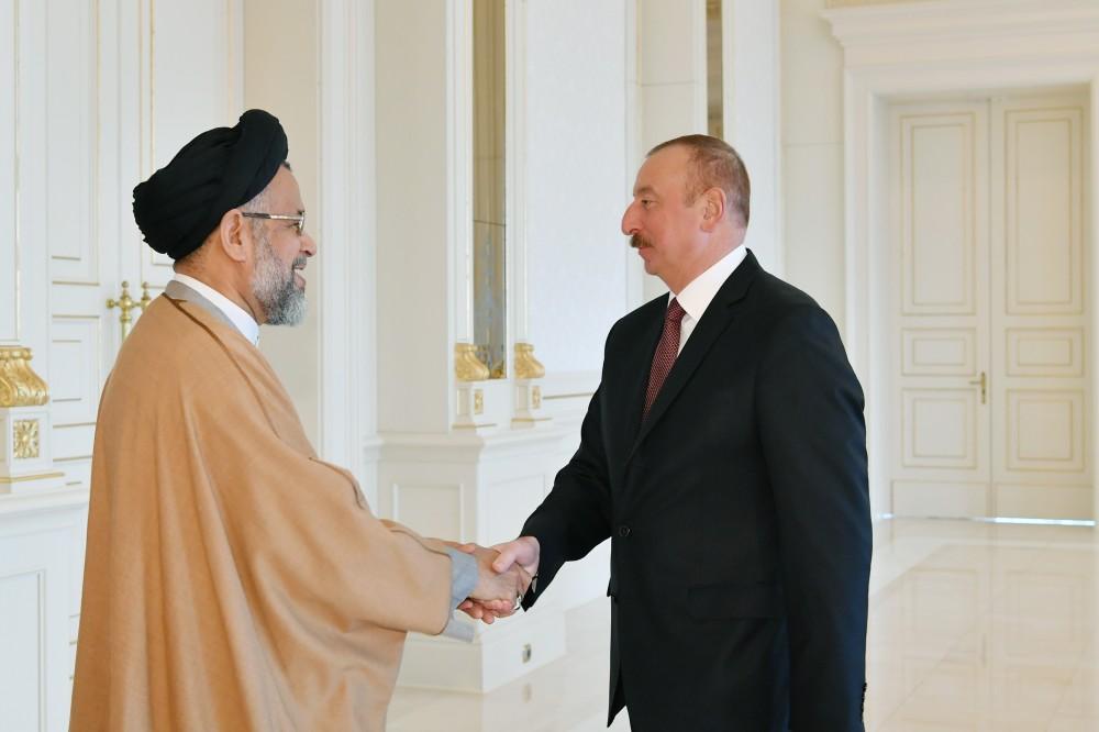 Президент Ильхам Алиев принял министра информации и нацбезопасности Ирана