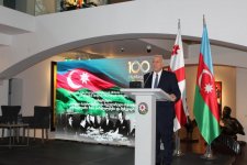 При организации Фонда Гейдара Алиева в Тбилиси состоялась выставка и конференция, посвященная 100-летию АДР (ФОТО)