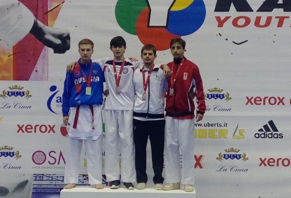 Azerbaijani karatekas win 2 gold, 1 silver in Italy (PHOTO)