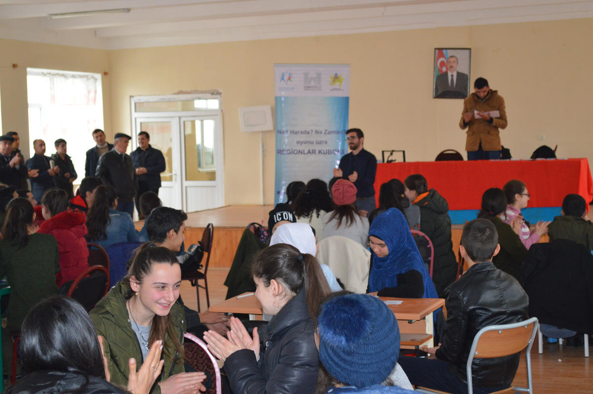 Азербайджанская молодежь в регионах выбирает интеллектуальные игры (ФОТО)