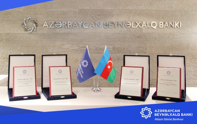 Azərbaycan Beynəlxalq Bankı ən çox mükafat qazanan banklardan biri oldu