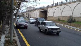 Изменено движение на одном из участков бакинского проспекта (ФОТО)