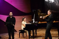 Российские музыканты выступили с концертом в честь азербайджанского композитора (ФОТО)
