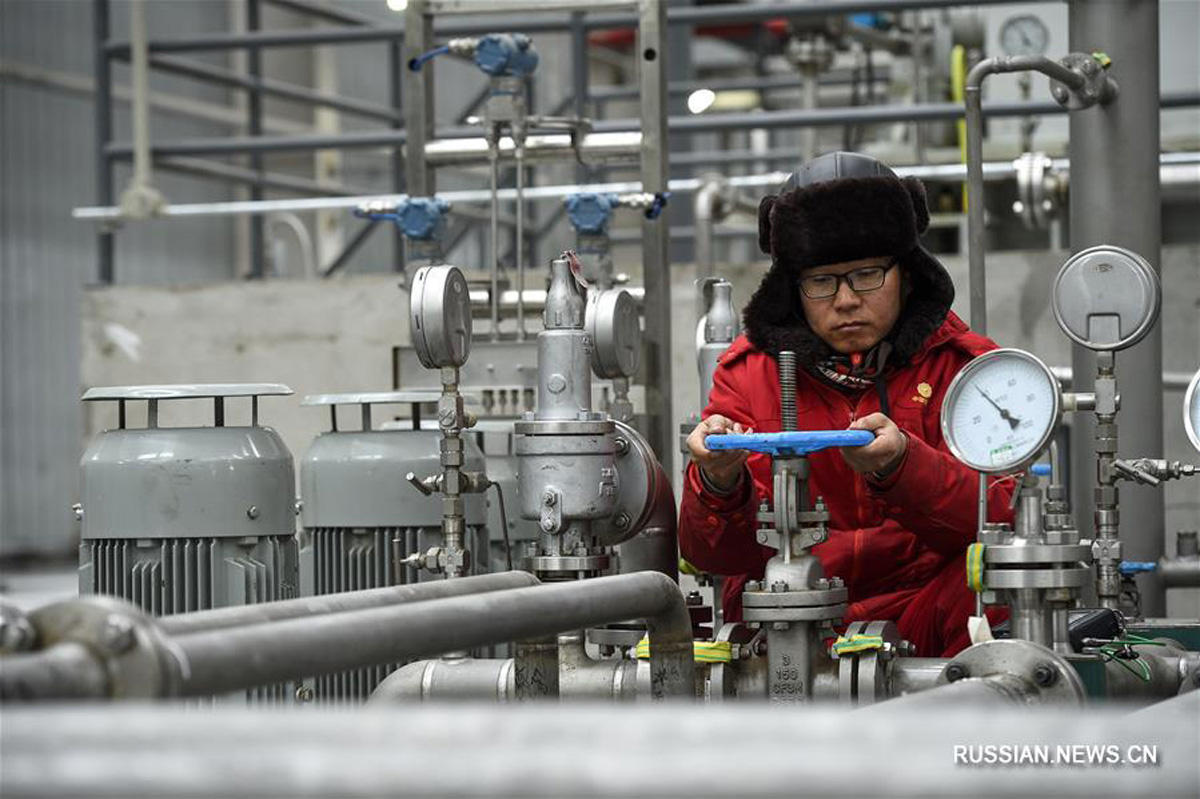 На севере Китая запущена в эксплуатацию газокомпрессорная станция трубопровода "Запад-Восток" (ФОТО)