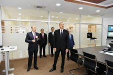 Azerbaijani president inaugurates new administrative building of Binagadi District Court (PHOTO)