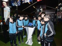 Эрнан Креспо на открытии Музея Лиги Европы УЕФА в Баку (ФОТО)