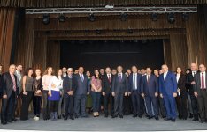 Открытие здания Шушинского государственного музыкального драматического театра (ФОТО)