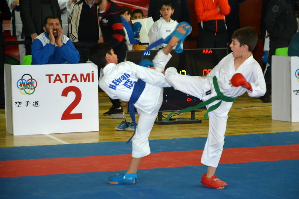 Sumqayıt Olimpiya İdman Kompleksində klublararası ənənəvi karate turniri keçirilib (FOTO)