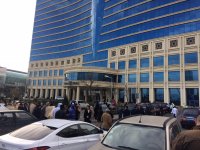 В отеле "Hilton" в Баку произошел пожар (ФОТО)