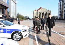 Prezident İlham Əliyev Daxili İşlər Nazirliyinin Polis Akademiyasında yeni tədris binasının açılışında iştirak edib (FOTO) (YENİLƏNİB)