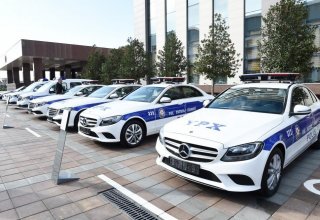 Парк дорожной полиции Азербайджана пополнится новыми автомобилями марки Mercedes