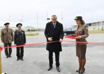 President Aliyev attends inauguration of sports & health club of Emergency Situations Ministry (PHOTO)