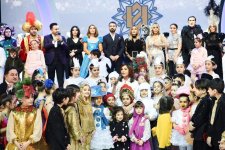 First VP Mehriban Aliyeva attends traditional New Year party for children (PHOTO)