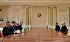 Azerbaijani president receives delegation led by Turkish interior minister (PHOTO)