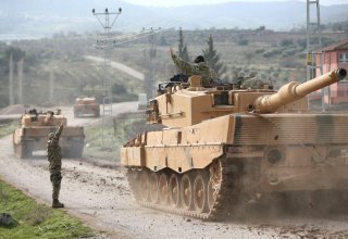 Turkey moving military equipment to Syrian border