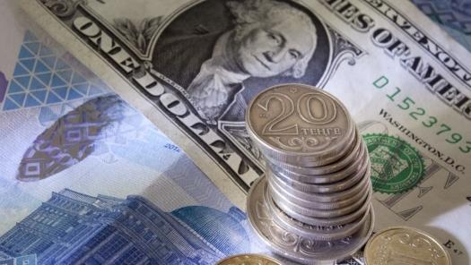 Kazakh currency up against US dollar