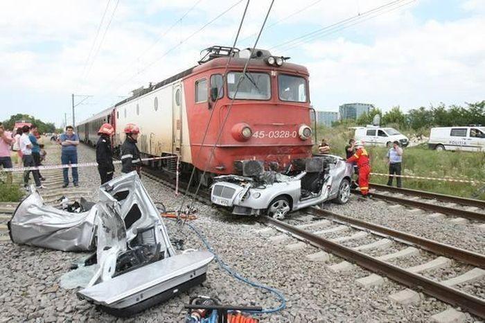Two dead in train-car crash in northern Greece