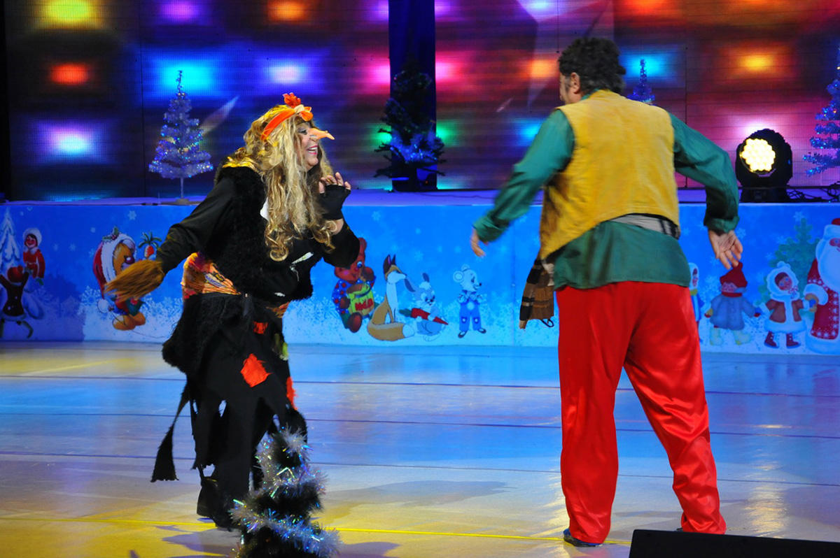 На самой большой Новогодней ёлке Азербайджана (ФОТО)