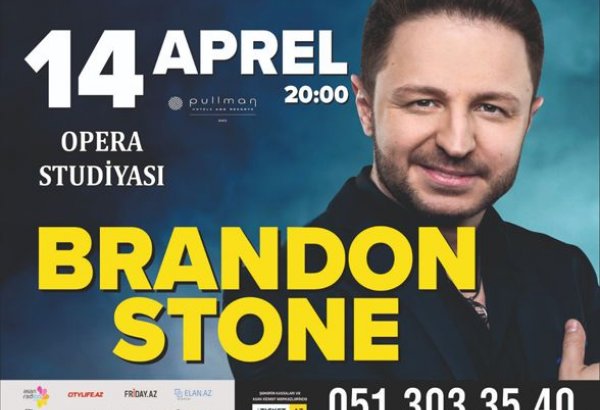 Брендон Стоун проведет для бакинцев апрельский концерт