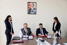 Bilik Fondu ilə Qida Təhlükəsizliyi İnstitutu arasında memorandum imzalanıb (FOTO)